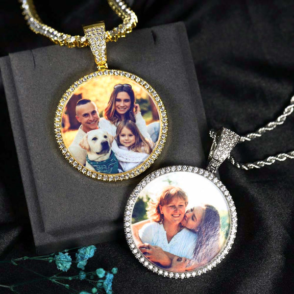 Collar Redondo con Foto Personalizada