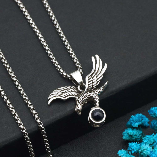 Collar Hombre Personalizado con Foto Proyección - Águila