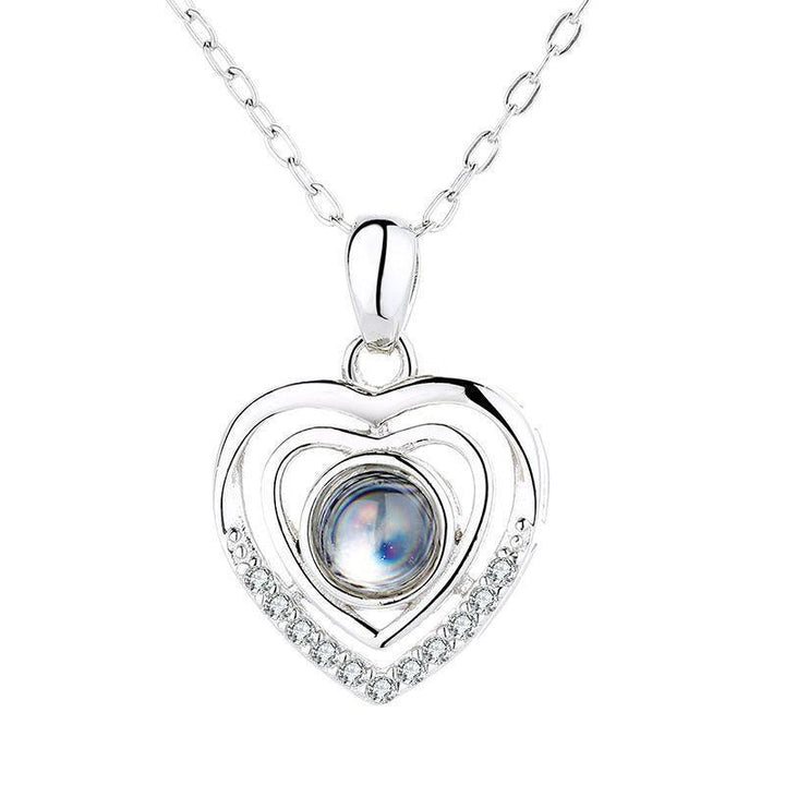 Collar Proyección Foto Personalizado - Corazón en Corazón - Remigifts