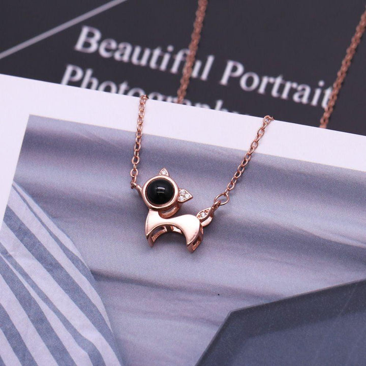 Personalisierte Foto Projektion Tier Haustier Kette - Remigifts