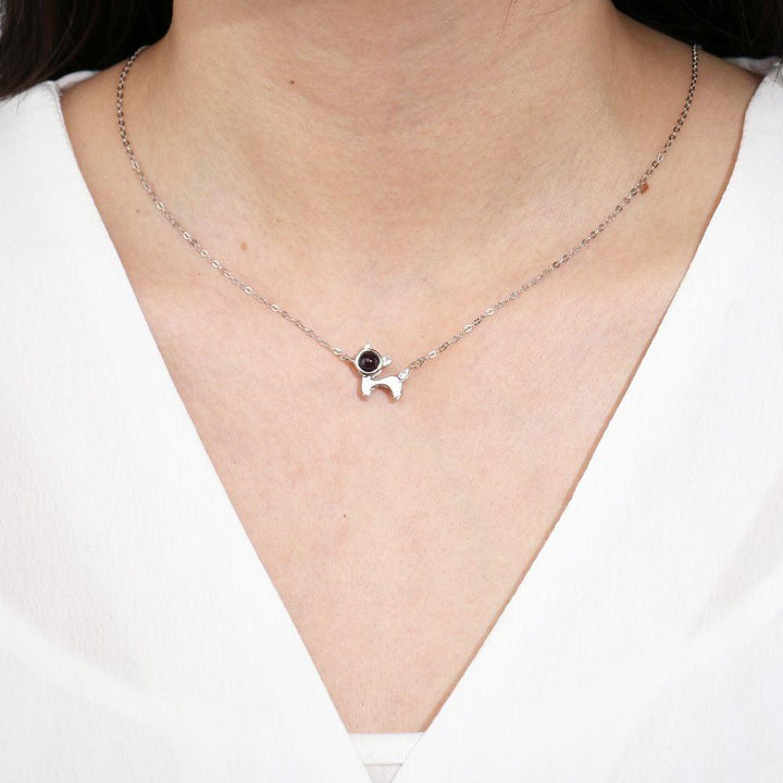 Personalisierte Foto Projektion Tier Haustier Kette - Remigifts