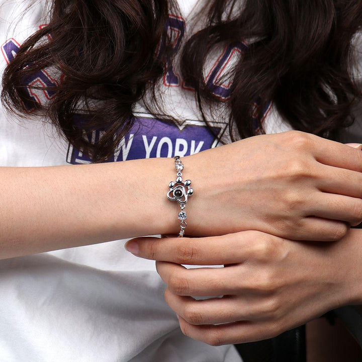 Pulsera Pata de Perro con Foto Proyección Personalizado - Remigifts