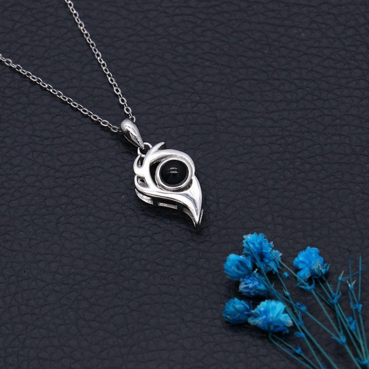 Collar Parejas de Corazones Magnéticos con Proyección Foto Personalizada - Remigifts