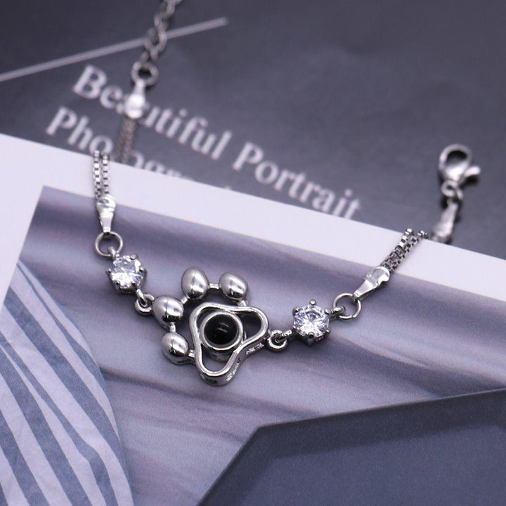 Pulsera Pata de Perro con Foto Proyección Personalizado - Remigifts