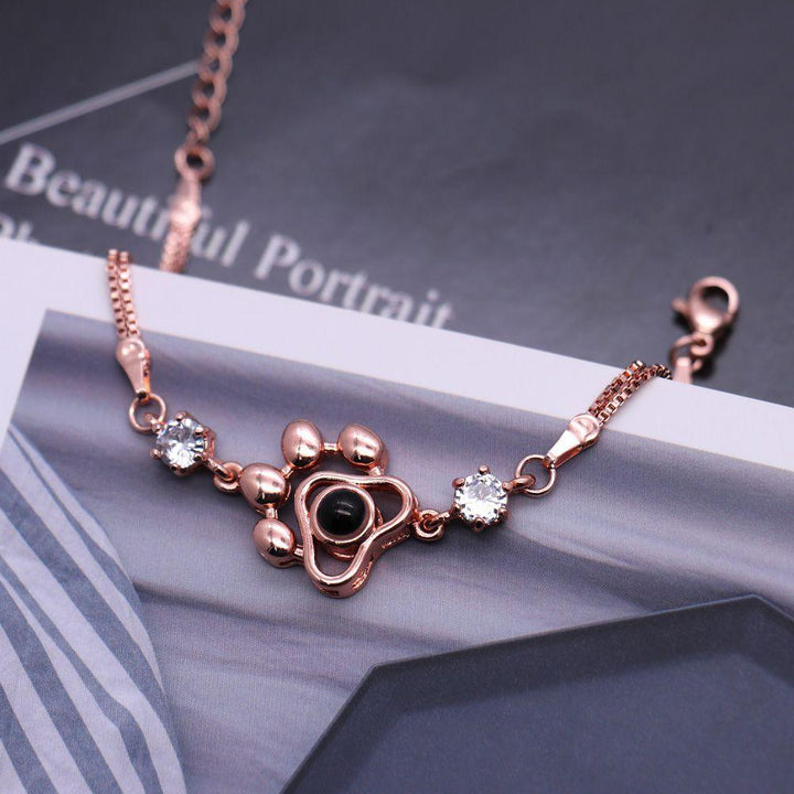 Pulsera Pata de Perro con Foto Proyección Personalizado - Remigifts