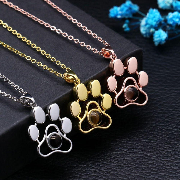 Collar Pata de Perro con Foto Proyección Personalizado - Remigifts