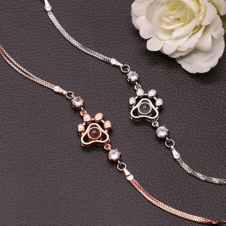 Pulsera Pata de Perro con Foto Proyección Personalizado - Remigifts