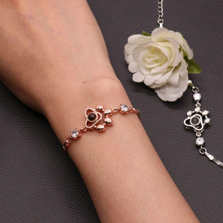 Pulsera Pata de Perro con Foto Proyección Personalizado - Remigifts