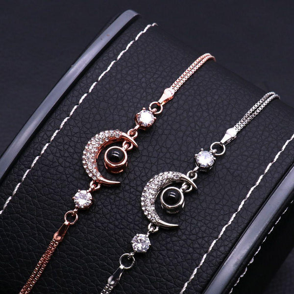 Pulsera Luna Proyección Foto Personalizada - Remigifts