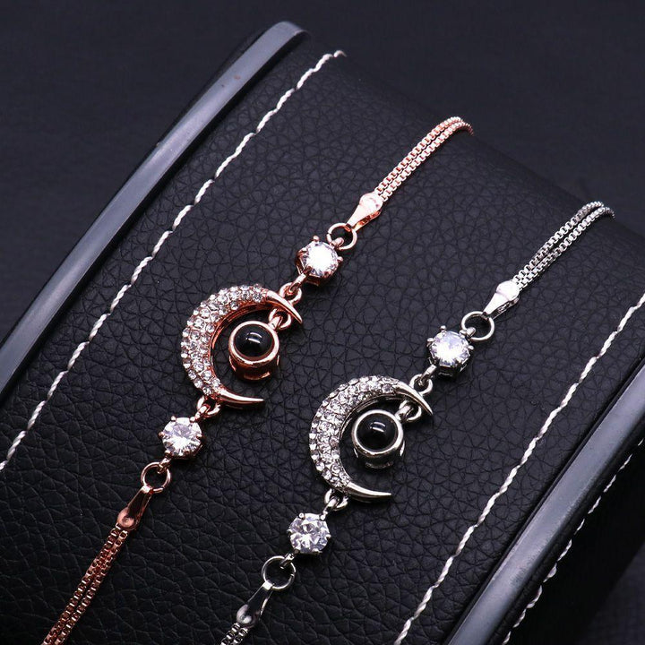 Pulsera Luna Proyección Foto Personalizada - Remigifts