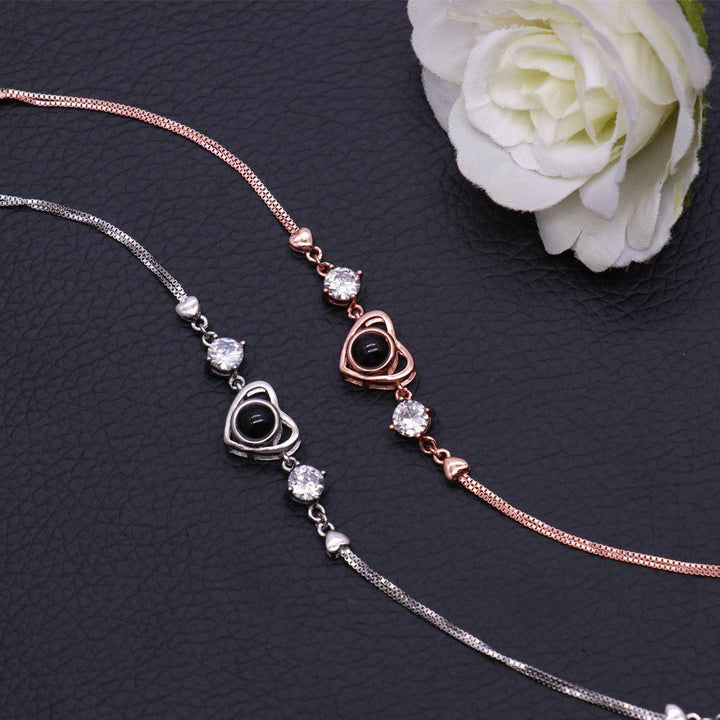 Pulsera Proyección Foto Personalizada - Corazón Clásico - Remigifts