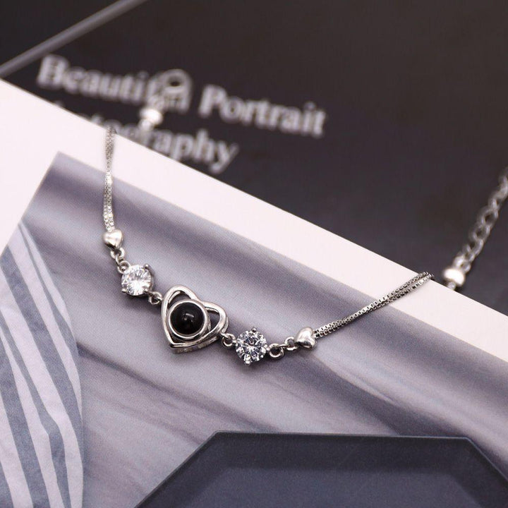 Pulsera Proyección Foto Personalizada - Corazón Clásico - Remigifts