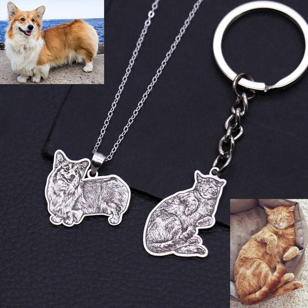 Collar/Llavero Foto de Perro Mascota Personalizado - Remigifts