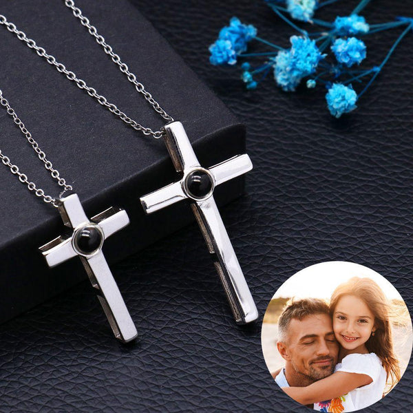 Collar Cruz con Foto Proyección Personalizado - Remigifts